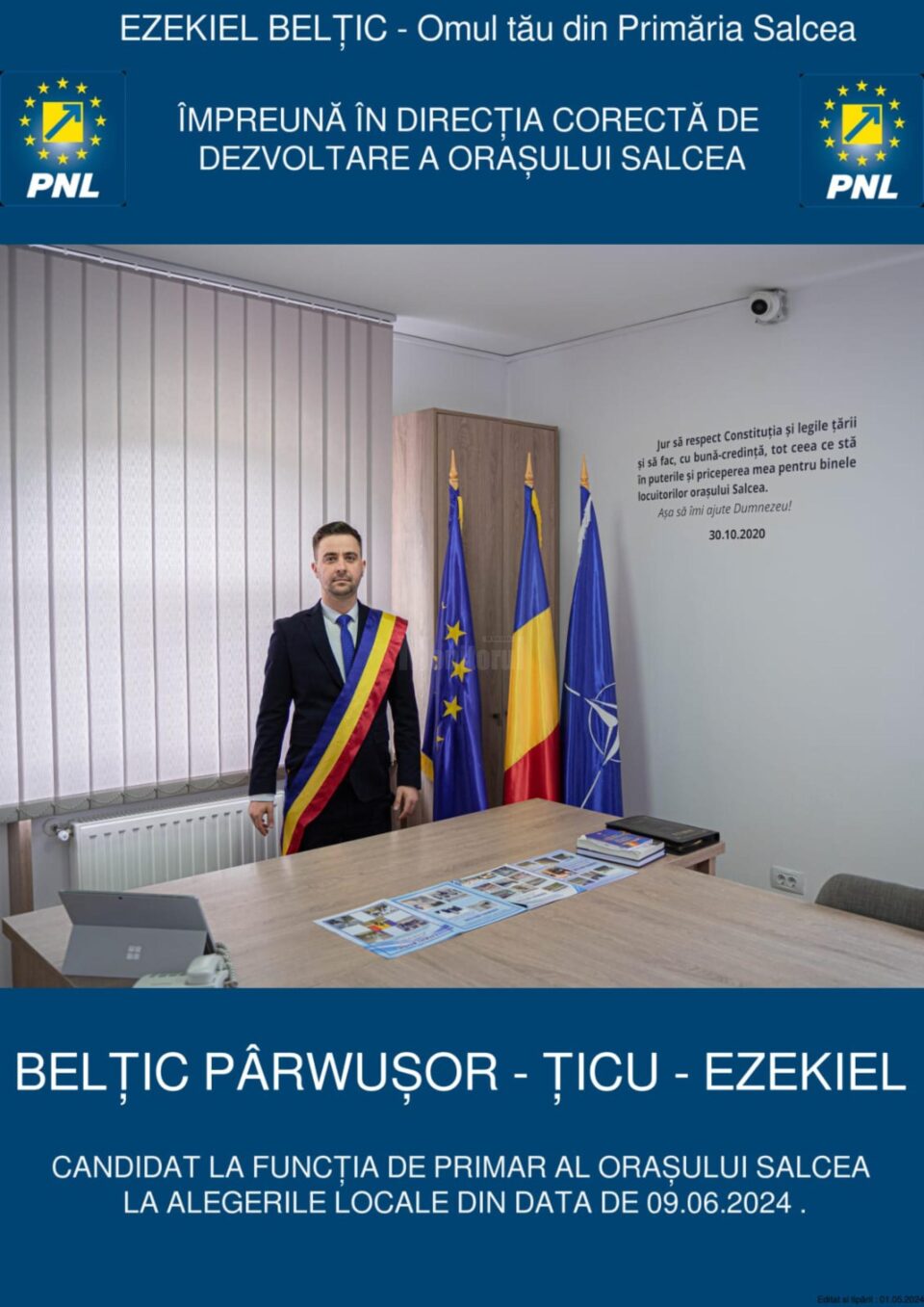 Primarul din Salcea, în debut de campanie electorală: ”Voi susține și voi realiza o campanie corectă, cinstită, neimplicându-mă în scandaluri, certuri, neînțelegeri, promovate în spațiul public de anumite persoane manipulate de fosta conducere” Primarul din Salcea, în debut de campanie electorală: ”Voi susține și voi realiza o campanie corectă, cinstită, neimplicându-mă în scandaluri, certuri, neînțelegeri, promovate în spațiul public de anumite persoane manipulate de fosta conducere”