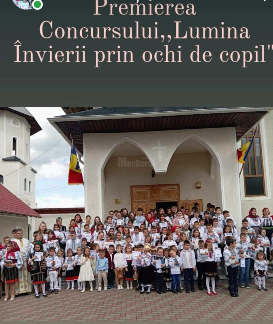 Peste 170 de copii din Gălănești au participat la concursul „Lumina Învierii prin ochi de copil”, ediția a V-a