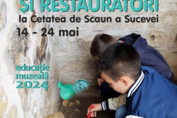 O nouă ediție a atelierului de educație muzeală „Micii arheologi și restauratori la Cetatea de Scaun a Sucevei”