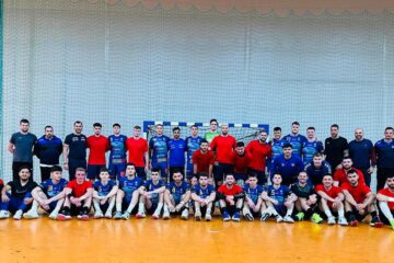 CSU și reprezentativa de handbal tineret a României s-au întâlnit într-un meci amical la Suceava