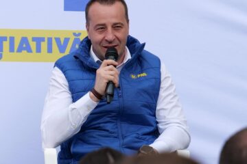 Candidatul PNL la funcția de primar al Sucevei, viceprimarul Lucian Harșovschi