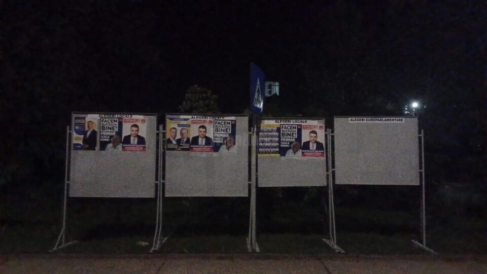 Viceprimarul Sucevei Lucian Harșovschi face un nou apel către partidele politice să respecte regulile pentru afișajul electoral