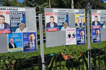 Viceprimarul Sucevei Lucian Harșovschi face un nou apel către partidele politice să respecte regulile pentru afișajul electoral