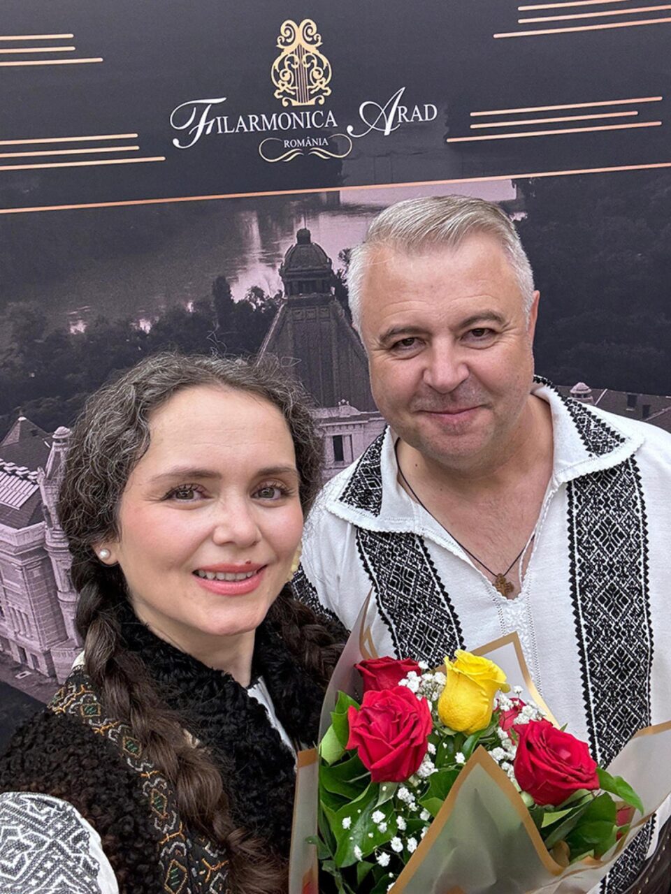 Angelica Flutur și Florin Mucea