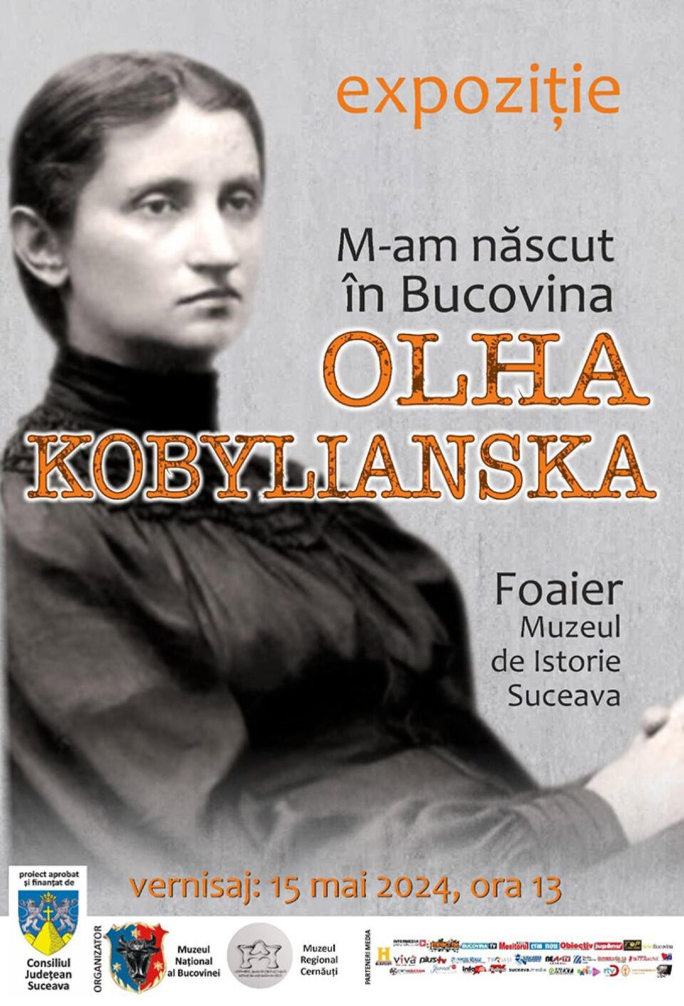 Vernisajul expoziției „M-am născut în Bucovina. Olha Kobylianska”, la Muzeul de Istorie