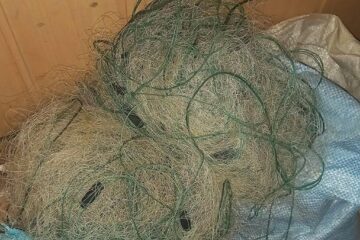 Plasă monofilament