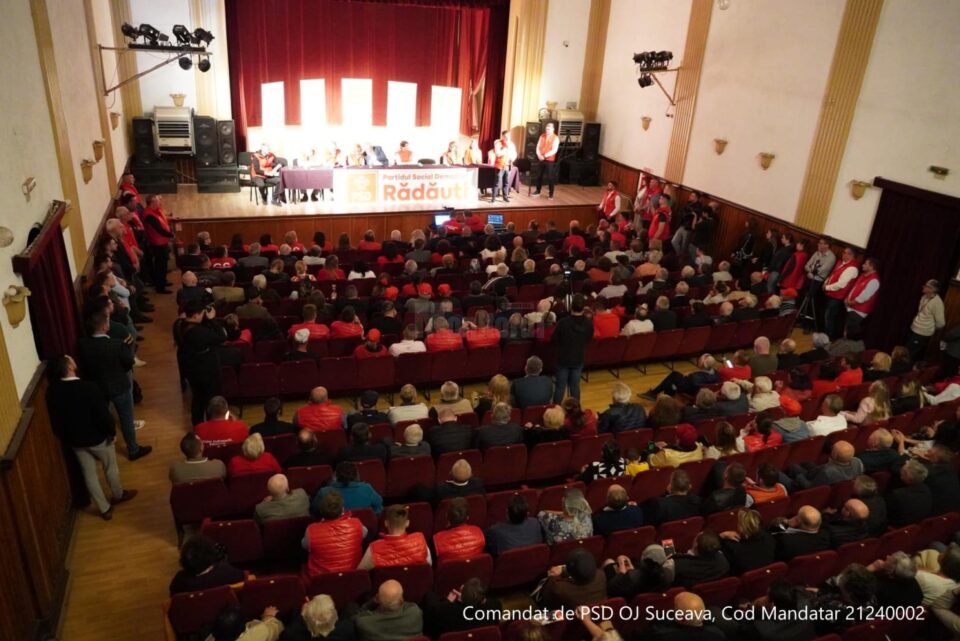 Lansarea candidaturii avocatului Traian Andronachi la funcția de primar al municipiului Rădăuți