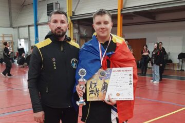 Medalie de bronz pentru un elev militar, la Campionatul European de Qwan Ki Do, în Franța