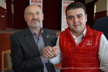 Candidatul PSD la funcția de primar la Ilișești și deputatul Gheorghe Șoldan