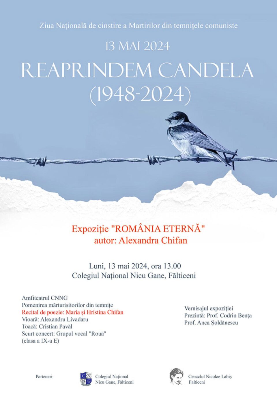 „13 mai: Reaprindem candela”