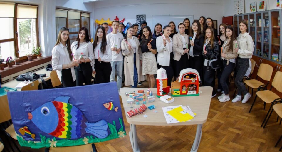 Participanti la Concursul Interjudetean Student pentru o zi, organizat de USV