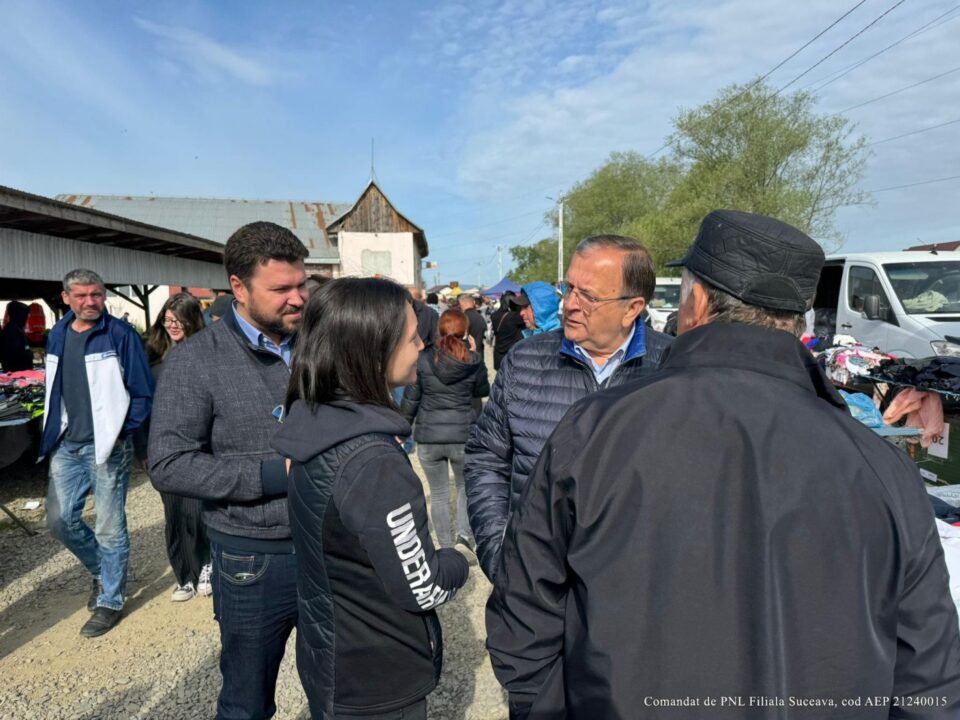 Primarul Bogdan Loghin și președintele Gheorghe Flutur