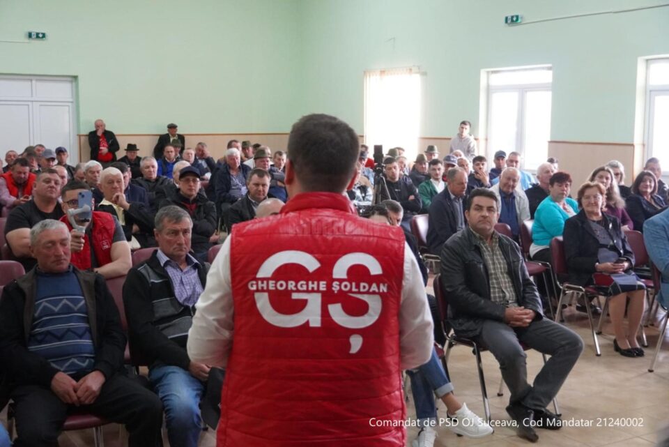 Deputatul PSD Gheorghe Șoldan, laude pentru primarul comunei Satu Mare, Toader Adrian Lavric, candidat pentru un nou mandat