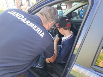 Activități preventiv-educative desfășurate la Liceul Tehnologic „Iorgu Vârnav Liteanu” din Liteni, în parteneriat cu jandarmii suceveni