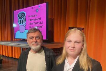 Viorel Cornel Cîrstean, alaturi de dramaturgul Matei Visniec