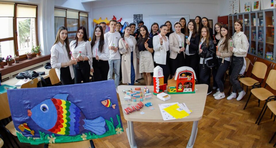 Participanți la Concursul Interjudețean „Student pentru o zi”, organizat de USV