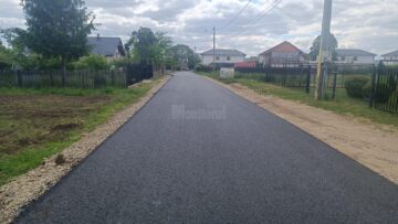 Drum asfaltat în Tișăuți