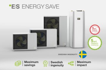 Pompele de căldură aer-apă Energy Save - o soluție eficientă pentru încălzire în sezonul rece și răcire în sezonul cald