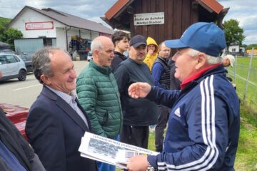 Imagini de la lansarea cărții lui Mihai Moscaliuc, ”Cronica unei echipe”