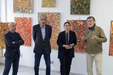 Picturi semnate de artistul Iulian Dziubinski pot fi admirate la Galeria de artă „Zamca”