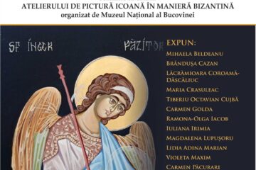 Expoziția Atelierului de pictură icoană în manieră bizantină, ediția a V-a, la Muzeul de Istorie