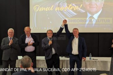 Flutur la lansarea candidatului PNL pentru Primăria Șcheia: „Îmi doresc un parteneriat solid pe care să îl fac cu Alin Rusu pentru proiectul Șcheia la autostradă”