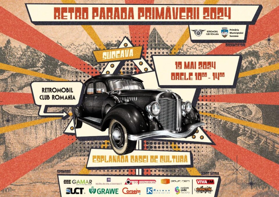 Parada Primaverii Retromobil Suceava