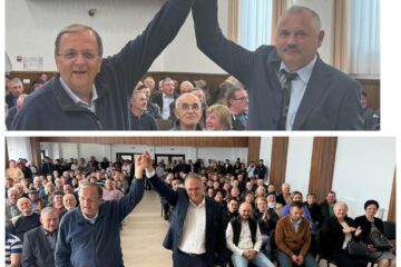 Gheorghe Flutur, prezent la lansarea candidaturilor pentru un nou mandat a primarilor din Comănești și Cacica