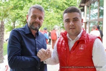 Candidatul PSD la funcția de primar de Siret și deputatul Gheorghe Șoldan