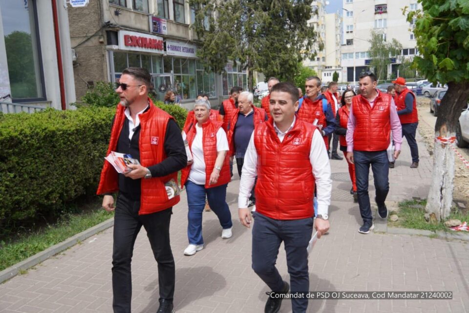 Gheorghe Șoldan și Traian Andronachi, la Rădăuți