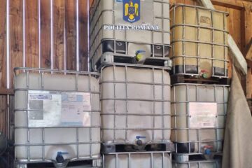 A fost ridicată de polițiști cantitatea totală de 5.795 de litri motorină, în valoare de circa 42.000 de lei