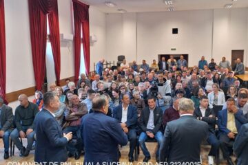 Liberalii au lansat duminică, la Rădășeni, candidatura lui Neculai Perju pentru un nou mandat de primar al acestei comune