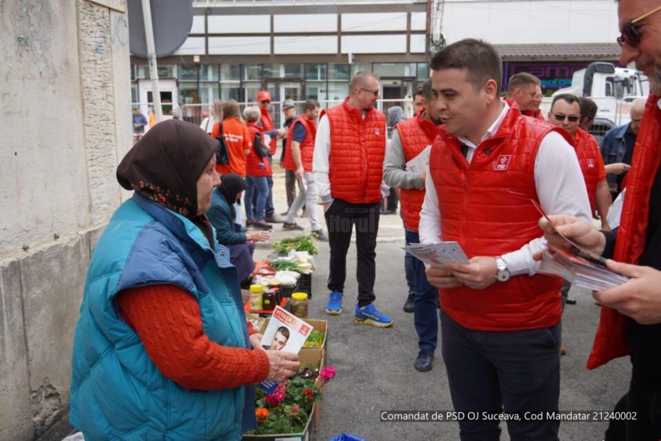 Gheorghe Șoldan și Traian Andronachi, candidatul PSD pentru funcția de primar al municipiului Rădăuți