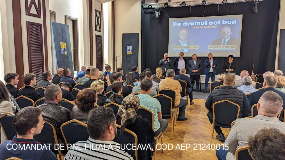 Gheorghe Flutur a participat, alături de Ion Lungu și Irina Vasilciuc, la lansarea lui Alin Rusu în competiția pentru Primăria Șcheia
