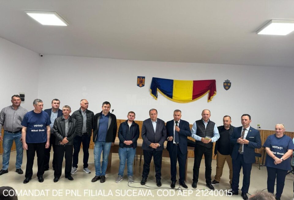 Lansarea candidaturii pentru funcția de primar al comunei Păltinoasa a liberalului Mihai Drob