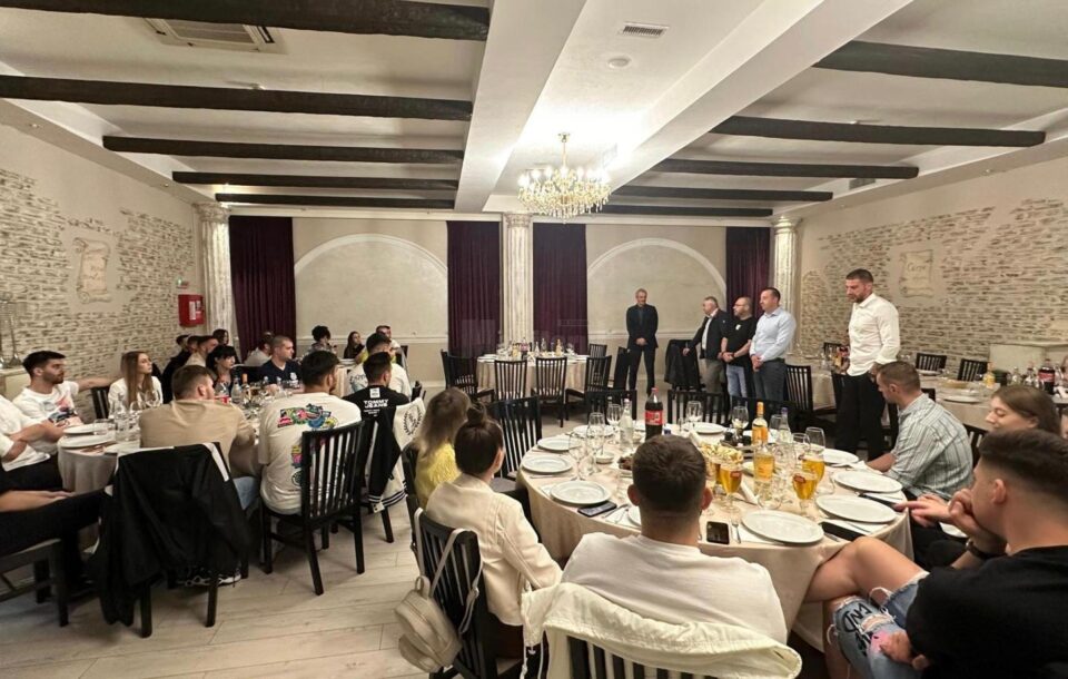 Univesitarii au marcat încheierea sezonului competițional printr-o cina festivă