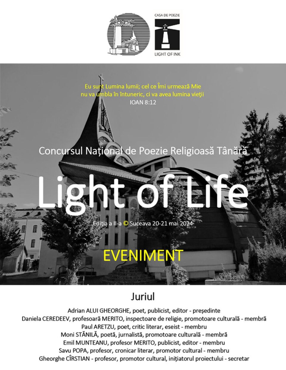 Concursul Național de Poezie Religioasă Tânără „Light of Life”