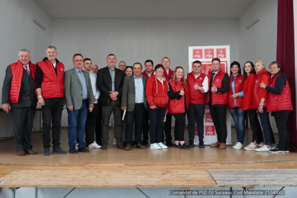 Candidatul PSD la președinția Consiliului Județean Suceava, deputatul Gheorghe Șoldan, a participat la un eveniment electoral la Șerbăuți