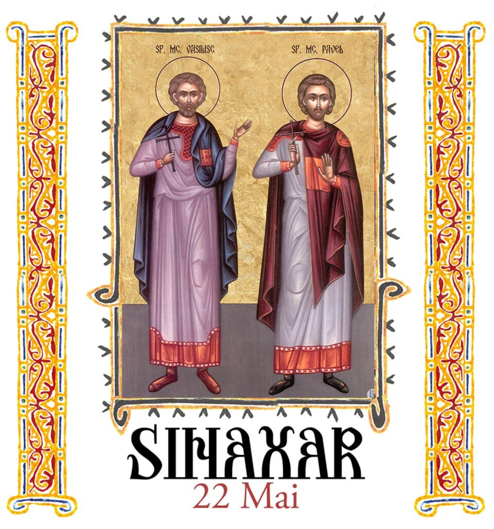 Sinaxar 22 mai 2024