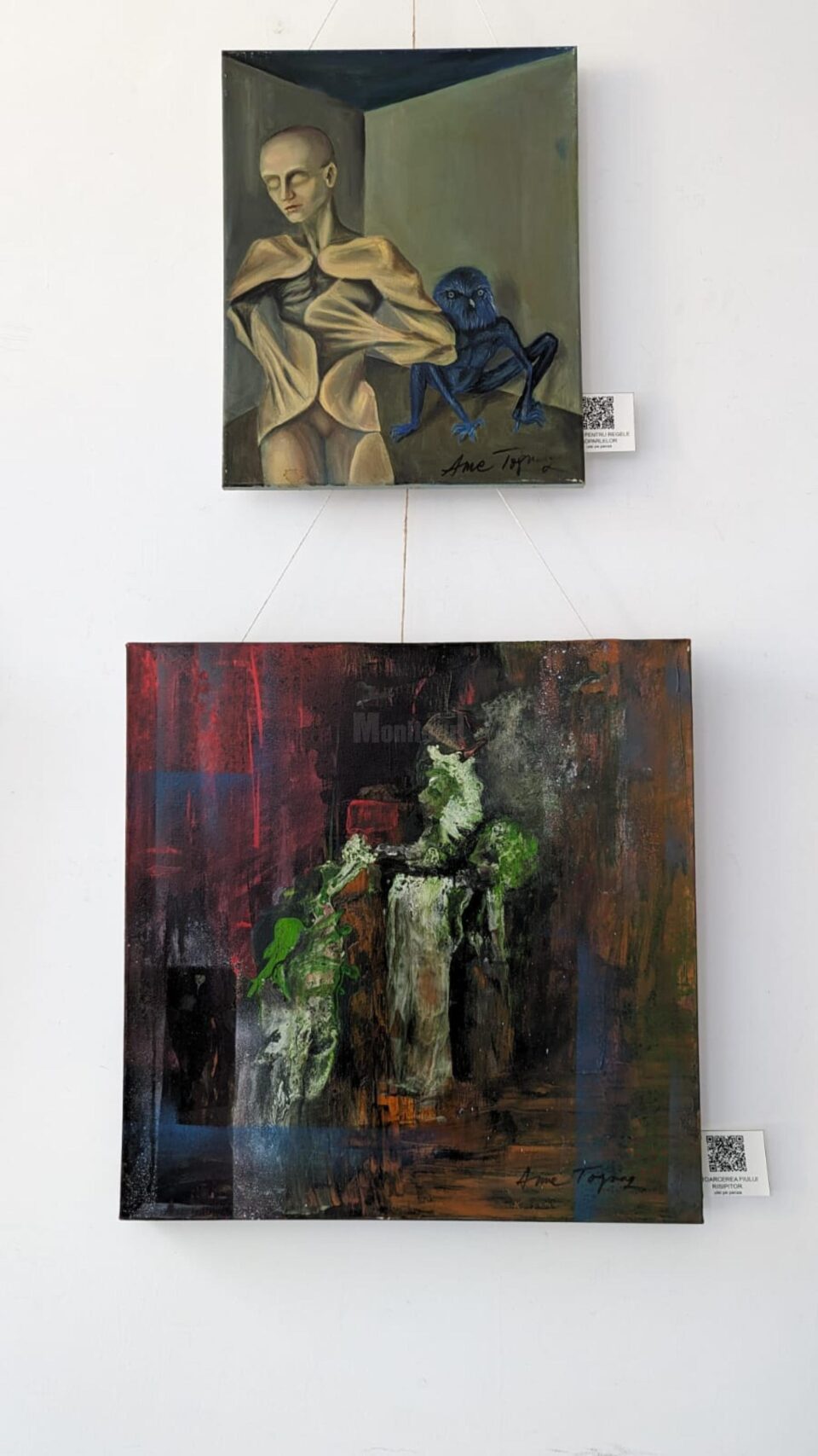 27 de tablouri realizate de artista Maria Antoniac, expuse la Galeria de Artă „Zamca”