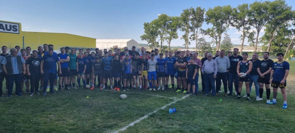 Antrenamentul de ieri după-amiază de la baza Unirea