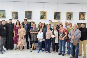 27 de tablouri realizate de artista Maria Antoniac, expuse la Galeria de Artă „Zamca”