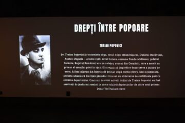 Drepții între Popoare din Bucovina, care au salvat evrei, sunt prezentați în muzeu