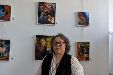 27 de tablouri realizate de artista Maria Antoniac, expuse la Galeria de Artă „Zamca”
