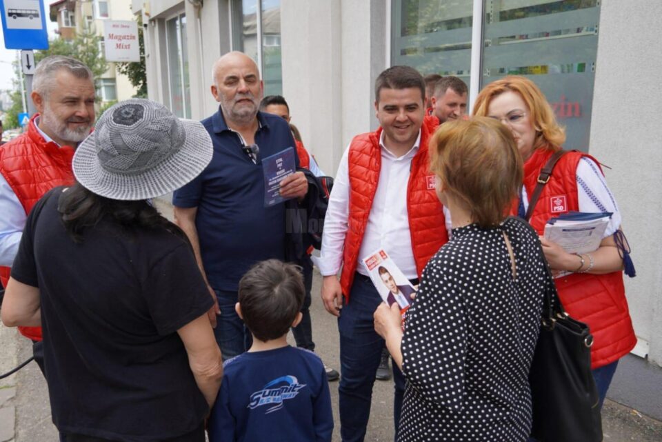 Vasile Rîmbu și Gheorghe Șoldan, întâlniri cu locuitori din municipiul Suceava