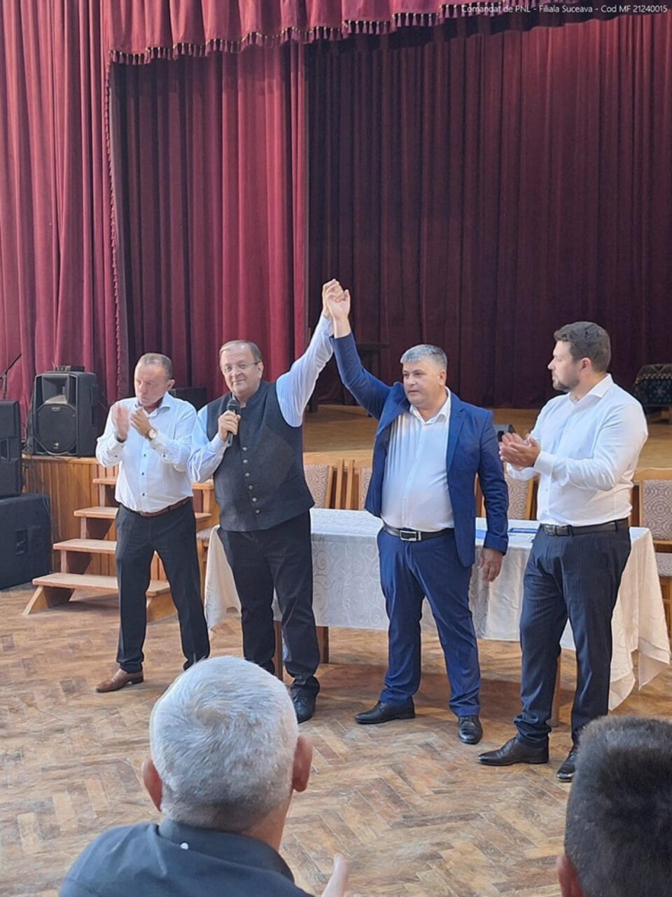 Candidatul PNL la Primăria Iaslovăț, omul de afaceri Dorin Solovăstru, lansat duminică de președintele PNL Gheorghe Flutur