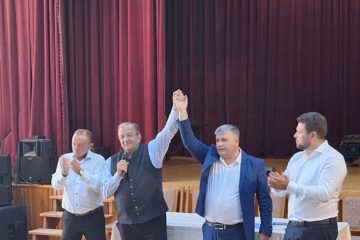 Candidatul PNL la Primăria Iaslovăț, omul de afaceri Dorin Solovăstru, lansat duminică de președintele PNL Gheorghe Flutur