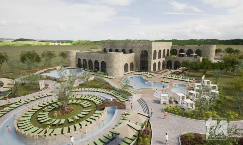 Aquapark cu centru Wellness&SPA și grădină urbană