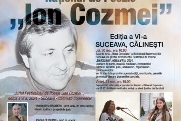 Festivalul Național de Poezie „Ion Cozmei”, ediția a VI-a.