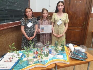 Aproape 500 de elevi au dat frâu liber imaginației la Festivalul-concurs “CDIdei în cărți”